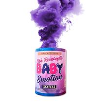 Fumaça Colorida Chá Revelação Lata Baby Emotion Skyfest - Roxo