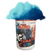 Fumaça em Lata Latão 75mm Chá Revelação Azul - 01 unid - Popper