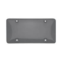 Fumado Clear License Plate Cover Frame, bolha matizado, escudo do carro liso Fumado Clear License Plate Cover Frame, bolha matizado, escudo do carro liso