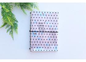 Fun case com glitter e planner flexível a5 Fun case com glitter e planner flexível a5