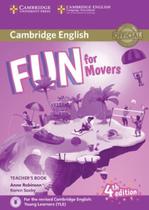 Fun for movers - tb w/online cd 4ed - CAMBRIDGE UNIVERSITY PRESS - ELT
