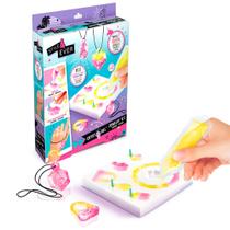 Fun Kit De Joias Cores Duplas Amarelo e Rosa START Fun Kit De Joias Cores Duplas Amarelo e Rosa START