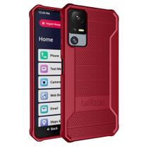 Funda BELTRON Jitterbug Smart 4, Roja, Agarre Resistente