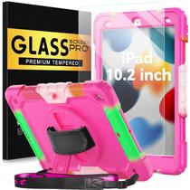 Funda BLOSOMEET para iPad 10.2 9ª/8ª/7ª generación con vidrio templado