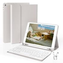 Funda con Teclado GKABXY para iPad 10.2" 9ª/8ª/7ª Generación Gris