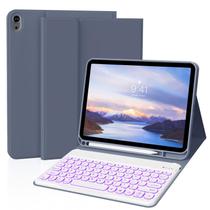 Funda con Teclado JKSML para iPad 11ª/10ª Generación de 11 Pulgadas en Morado Funda con Teclado JKSML para iPad 11ª/10ª Generación de 11 Pulgadas en Morado