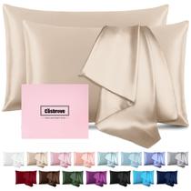 Funda de Almohada Casbrove de Seda de Morera Pack de 2 Champagne Queen Funda de Almohada Casbrove de Seda de Morera Pack de 2 Champagne Queen