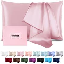 Funda de Almohada Casbrove de Seda de Morera Suave y Transpirable para Cama Queen en Rosa Funda de Almohada Casbrove de Seda de Morera Suave y Transpirable para Cama Queen en Rosa