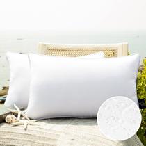 Funda de Almohada Decorativa Impermeable para Exterior 30x50 cm (Paquete de 2)