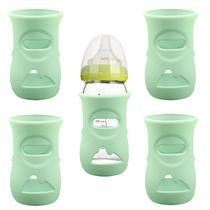 Funda de Silicona QinSuiKai para Biberones de Vidrio Avent 240 ml Funda de Silicona QinSuiKai para Biberones de Vidrio Avent 240 ml