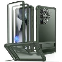 Funda ESR Armor Series para Samsung Galaxy S24 Ultra Verde Transparente