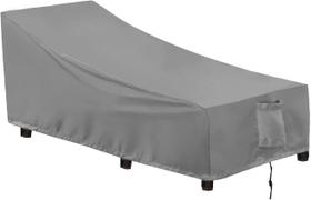 Funda Impermeable Gris para Silla Tumbona de Patio OutdoorLines Funda Impermeable Gris para Silla Tumbona de Patio OutdoorLines