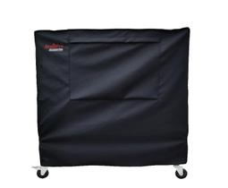 Funda impermeable negra para carrito refrigerador rodante de 80 Qt