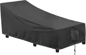 Funda Impermeable Negra para Sillón Reclinable de Patio OutdoorLines Funda Impermeable Negra para Sillón Reclinable de Patio OutdoorLines
