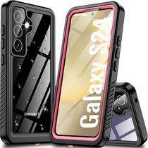 Funda impermeable Oterkin para Samsung Galaxy S24 color rosa