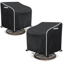 Funda Impermeable para Sillón Giratorio de Exterior AKEfit, Juego de 2