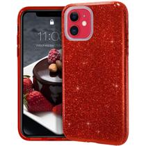 Funda MATEPROX compatible con iPhone 11 6.1'' Roja