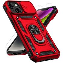 Funda Militar para iPhone 14 6.1" de M MAIKEZI Roja