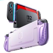 Funda Mumba Transparente Morada para Nintendo Switch 2 de 7.9" Funda Mumba Transparente Morada para Nintendo Switch 2 de 7.9"