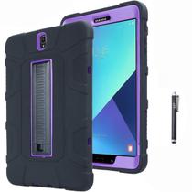 Funda Newshine para Samsung Galaxy Tab S3 9.7 (2017) con Soporte, Negro y Púrpura Funda Newshine para Samsung Galaxy Tab S3 9.7 (2017) con Soporte, Negro y Púrpura