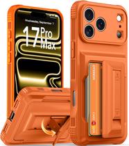 Funda Oterkin para iPhone 17 Pro Max con Billetera, Soporte y Bloqueo RFID