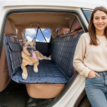 Funda para Asiento de Coche para Perros APetsPlanet Extensor para Asiento Trasero Impermeable