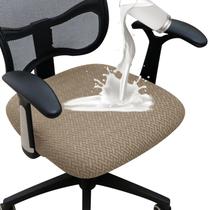 Funda para Asiento de Silla de Oficina FORCHEER Impermeable 45x45cm Camel