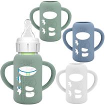 Funda para Biberones Busoha Paquete de 3 en Silicona 120 ml Antigolpes