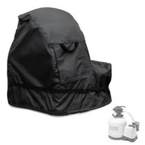 Funda para Bomba de Filtro de Arena okcool Impermeable Anti-UV Negra