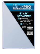 Funda para Cartas Ultra Pro Toploader 6" x 9" Paquete de 25 Funda para Cartas Ultra Pro Toploader 6" x 9" Paquete de 25
