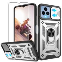Funda para Celular ATUMP REVVL 6 5G 6.52" Plateado Militar Funda para Celular ATUMP REVVL 6 5G 6.52" Plateado Militar