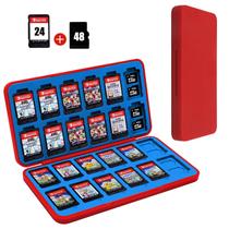 Funda para Juegos Nintendo Switch FYY Soporte para Tarjetas de Juegos Nintendo Switch