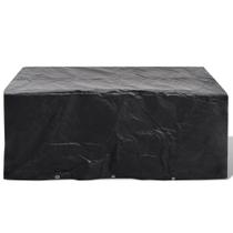 Funda para Muebles de Jardín vidaXL de Polietileno Negro 240x140x90 cm