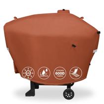 Funda para Parrilla QuliMetal para Camp Chef 24 Pellet Grills Marrón