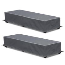 Funda para Silla de Patio GoldenRaindrop Impermeable Paquete de 2