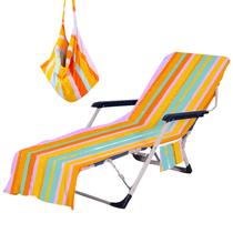 Funda para Silla de Playa Treeswift Arcoíris con Bolsillos 210x75cm