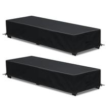 Funda para Sillón de Patio GoldenRaindrop Impermeable Paquete de 2