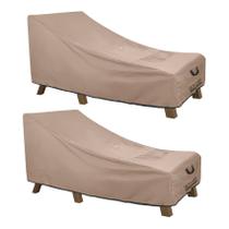 Funda para Sillón de Patio Impermeable ULTCOVER Paquete de 2 160x70x75 cm