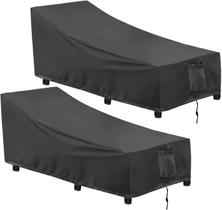 Funda para Sillón Reclinable de Patio OutdoorLines Impermeable 2 unidades