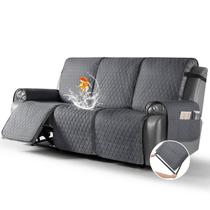 Funda para Sofá Reclinable TAOCOCO 100% Impermeable Gris para 3 Plazas