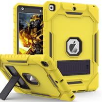 Funda para Tablet ZoneFoker para iPad 7-9 Gen 10.2" Amarilla Antichoque