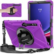 Funda para Tableta BRAECNstock para Samsung Galaxy Tab 12.4" Morado Funda para Tableta BRAECNstock para Samsung Galaxy Tab 12.4" Morado