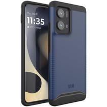 Funda para teléfono TUDIA Merge de doble capa a prueba de golpes color azul índigo