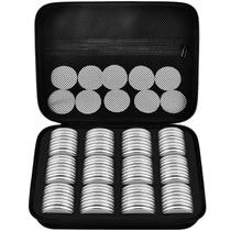 Funda Porta-cápsulas para Monedas PAIYULE con 96 piezas de 46 mm con Estuche Funda Porta-cápsulas para Monedas PAIYULE con 96 piezas de 46 mm con Estuche