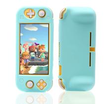 Funda protectora de silicona para Nintendo Switch Lite - Animal Crossing azul