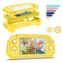 Funda Protectora para Nintendo Switch Lite Kailfee Completa Amarilla