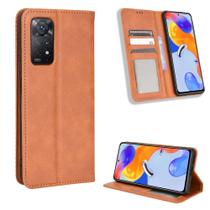 Funda QiongNi para Xiaomi Redmi Note 11 Pro 4G/5G de cuero tipo flip