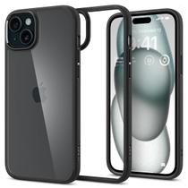 Funda Spigen Ultra Hybrid para iPhone 15 - Negro Mate Funda Spigen Ultra Hybrid para iPhone 15 - Negro Mate