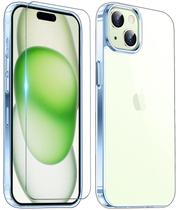 Funda Temdan Compatible con iPhone 15 Plus Transparente