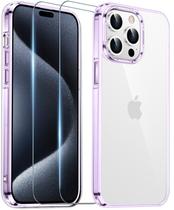 Funda Temdan para iPhone 15 Pro Max Transparente Antiamarillenta
